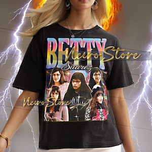 Betty Suarez Bootleg Shirt - Betty Suarez Vintage Shirt, Betty Suarez Fan, Betty Suarez Retro 90er Jahre, Betty Suarez T-Shirt, Betty Suarez Geschenk