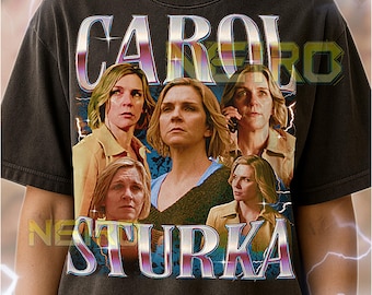 Carol Sturka from Pluribus Bootleg Shirt, Vince Gilligan Character Star Performer Tee, Happiness 90s Retro Throwback T-shirt
