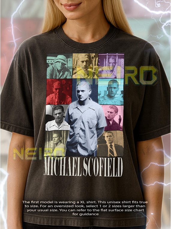T-shirt Graphique Character Hero Manches Courtes - Taille L - Occasion