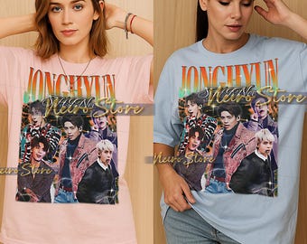 JONGHYUN SHINEE Bootleg Shirt, Jonghyun Shinee Retro Tees, Gentle