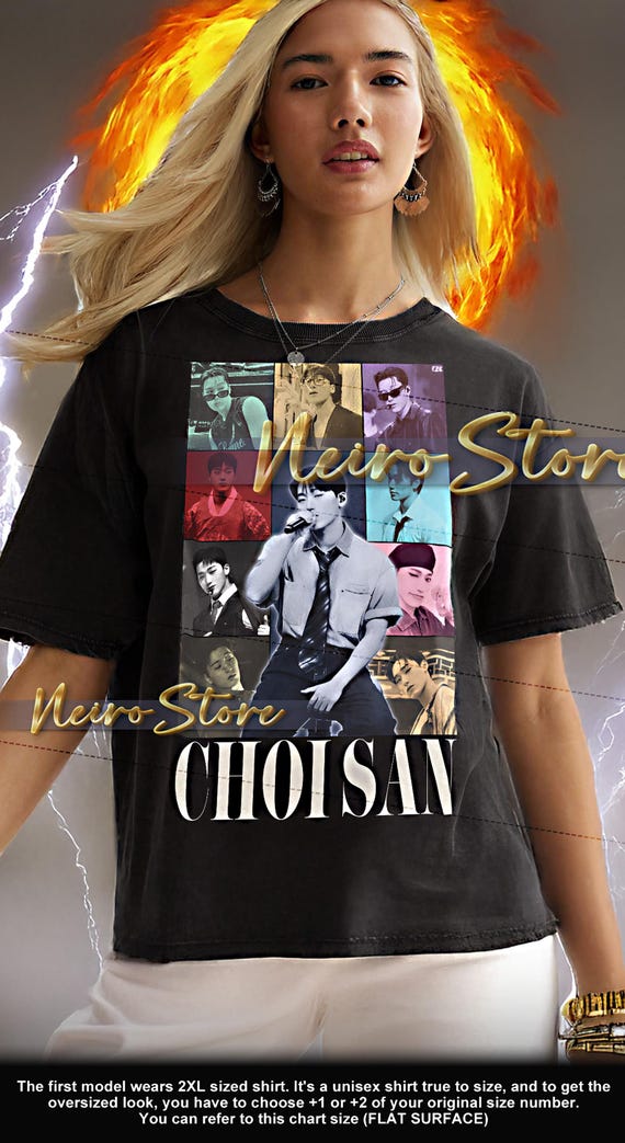 CHOI SAN シャツ、Choi San 時代シャツ、Choi San レトロ Tシャツ