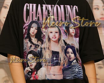 CHAEYOUNG TWICE Vintage Shirt, Chaeyoung Twice Homage Tshirt