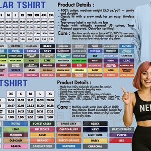 The image is a collage of various product details and a woman wearing a black and white "NEIRO" t-shirt, holding a dog, and posing with a dog. The collage includes product details such as the width and length of the t-shirt, the type of fabric, and the color options. The woman is wearing a black and white "NEIRO" t-shirt and holding a dog.