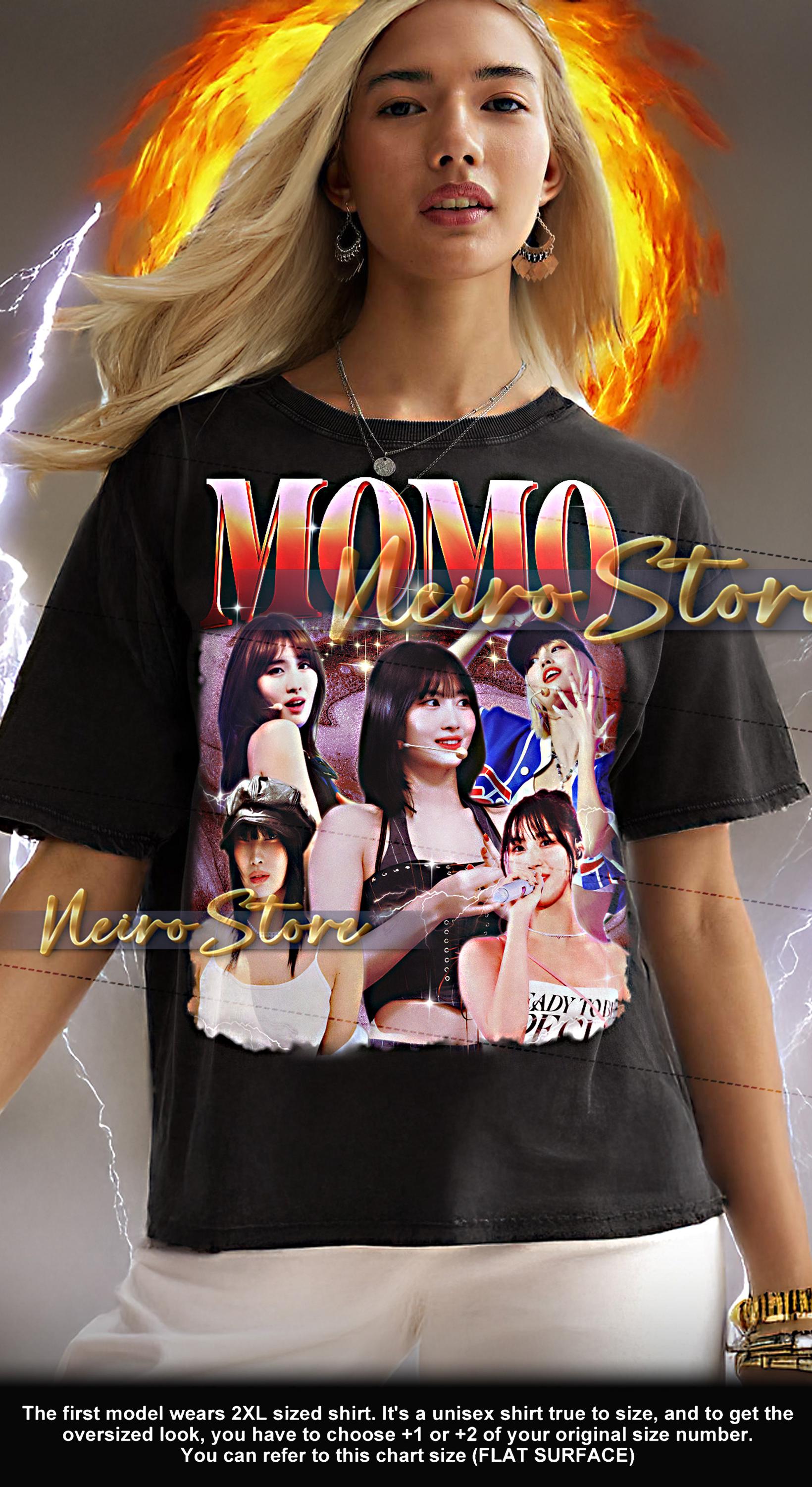 MOMO Shirt - Momo Retro Tees, Momo Bootleg Tshirt, Momo Vintage 90s, J-Pop Star Sweatshirt