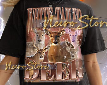 Camiseta de veado-de-cauda-branca, Camiseta vintage de veado-de-cauda-branca, Camiseta retrô de veado-de-cauda-branca, Camiseta pirata de veado-de-cauda-branca, Camiseta da natureza