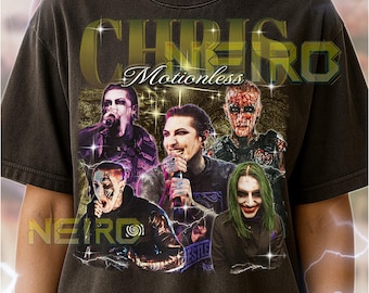 Chris Motionless Bootleg Shirt, Vintage Musician Singer Performer Star Tee, 90s Retro Throwback T-shirt, Chris Motionless Sweater