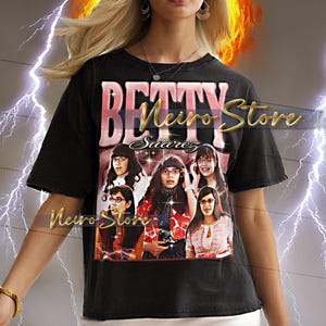BETTY SUAREZ Shirt - Betty Suarez Vintage Shirt, Betty Suarez Retro 90er Jahre Tshirt, Betty Suarez Bootleg Tee