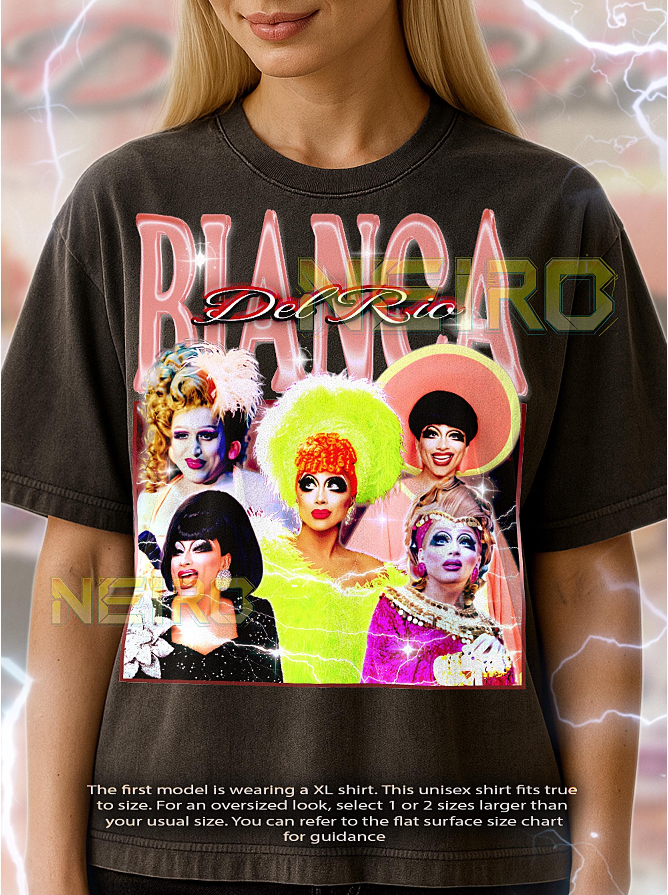 Bianca Del Rio Bootleg Shirt, Vintage Drag Queen Performer Comedy 