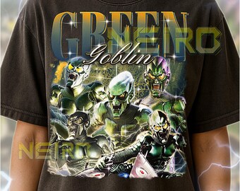 Camiseta pirata del Duende Verde, camiseta vintage de supervillano de cómic, camiseta retro de los 90, suéter del Duende Verde