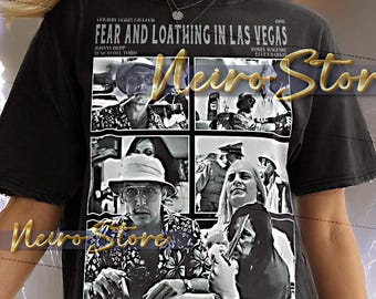 Fear And Loathing In Las Vegas Bootleg Shirt, Vegas Trip Retro Tees, Raoul Duke, Gonzo Vibes, Desert Madness Tee, Raoul Duke Vintage Sweater