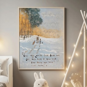 Gerahmte Charlie Mackesy Print, Der Junge der Maulwurf der Fuchs und das Pferd hochwertiges Poster. Für Neugeborene Kinderzimmer, Kindergarten, Schule, Kunstgeschäft.