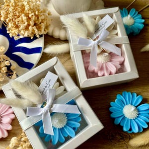 Regali per gli ospiti - Scatola portacandele Daisy - da personalizzare