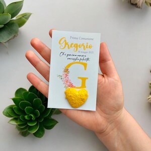Papier de graines personnel | Cadeaux en papier graine | Cadeau papier graine | Cadeau fleurs