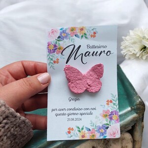 Personel  seed paper | Seed paper favors | Seed paper gift | Flowers gift