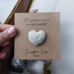 Personalisiertes Papier | Gastgeschenke | Samenpapier Geschenk | Blumen Geschenk