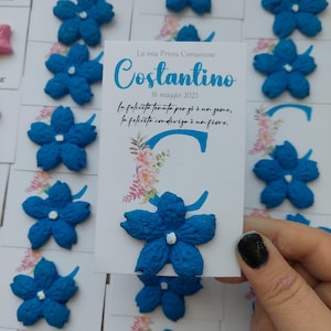 Bombe di semi di fiori selvatici piantabili - Bomboniere ecologiche per matrimoni, baby shower ed eventi / Grow Love
