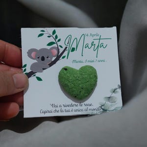 Papier de graines personnel | Cadeaux en papier graine | Cadeau papier graine | Cadeau fleurs