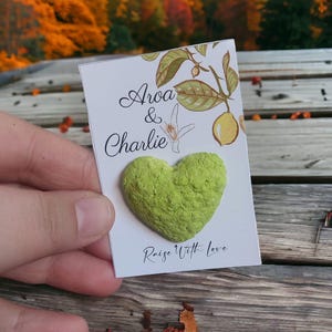 Papier de graines personnel | Cadeaux en papier graine | Cadeau papier graine | Cadeau fleurs