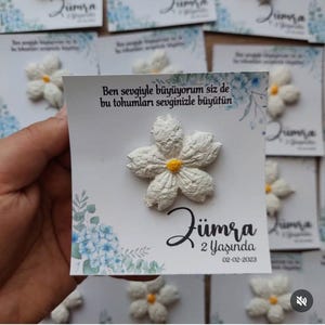 Papier de graines personnel | Cadeaux en papier graine | Cadeau papier graine | Cadeau fleurs