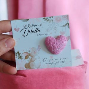 Carta semi personale / Bomboniere in carta semi / Regalo in carta semi / Regalo di fiori