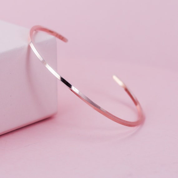 TOVABA Bracciale Donna Oro Catena Regolabile Elegante Stile Moderno Bracciale Rigido Oro Dorato per Regalo Festa Compleanno
