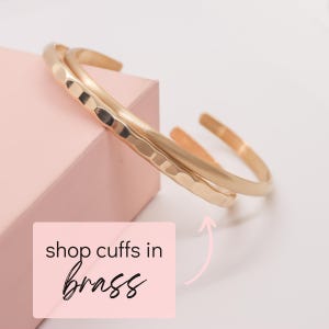 14K Yellow Gold Filled Cuff, Gold Cuff Bracelet, Gold Fill Bangle, 4.5mm Gold Filled Stacking Bracelet, Hammered Gold Bracelet, Gift Idea image 11
