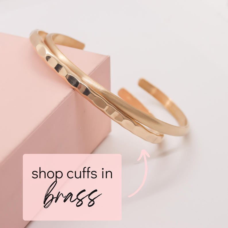 14K Yellow Gold Filled Cuff, Gold Cuff Bracelet, Gold Fill Bangle, 4.5mm Gold Filled Stacking Bracelet, Hammered Gold Bracelet, Gift Idea image 11