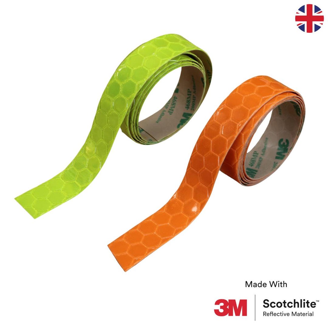 Salzmann 3M Scotchlite Reflective Tape for Bikes and Helmets