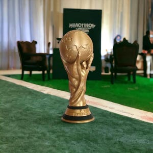 World Cup Trophy Replica – Custom Football Award – Available in Multiple Size Options