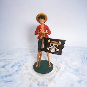Monkey D. Luffy Figure - One Piece 3D Printed Collectible Statue - Custom Anime, Film & TV Figures
