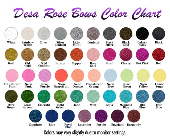 Cheer Bow Size Chart