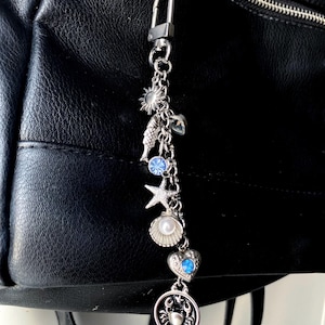 Make your own keychain, personalized bag charm, custom keychain, purse chain accessory, handbag charm, gift for girls, unique gift for her