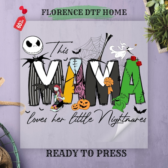 This Mama Loves Her Boos PNG Halloween PNG Tshirt For