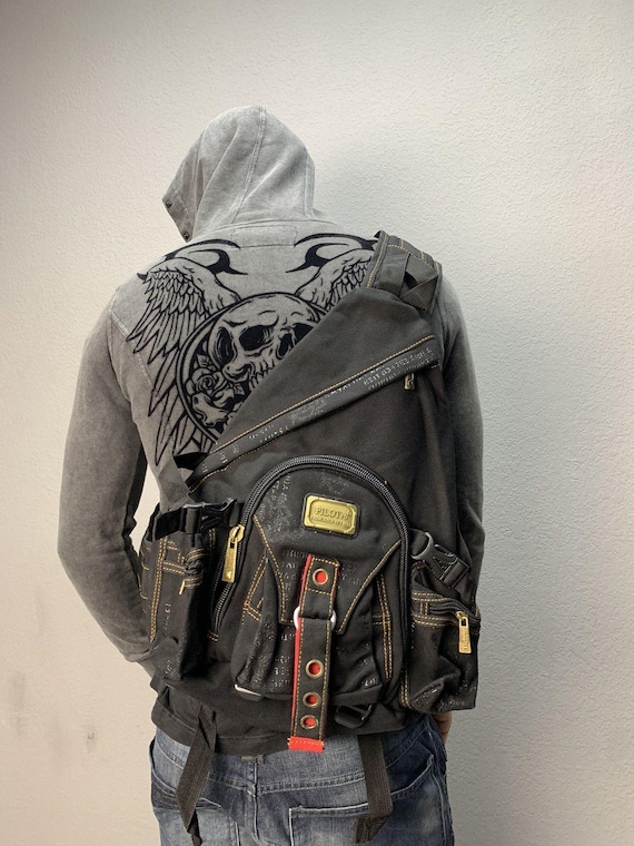 Diesel Sling Bag Vintage Y2K Sling Cargo Bag Multi Pocket - Etsy Diesel Sling Bag Vintage Y2K Sling Cargo Bag Multi Pocket - Etsy