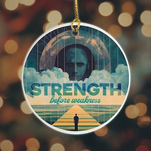 Strength Before Weakness Christmas Ornament Stormlight Archive Holiday Decor Stormlight Archive Gift Sanderson Decor Cosmere Christmas Decor