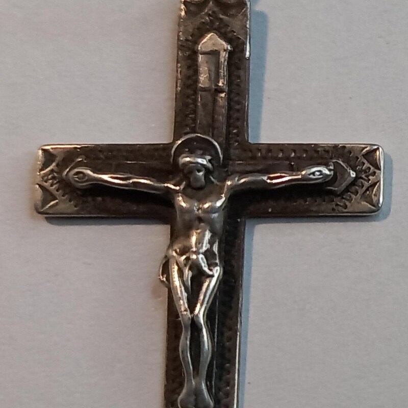 Old Cross Pendant Etsy