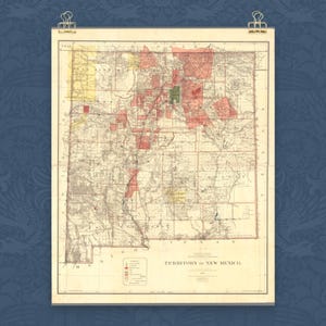 New Mexico Map Print New Mexico Wall Art New Mexico Decor Moving Gift Housewarming Gift New New Mexico Home Map Wall Decor New Mexico Poster
