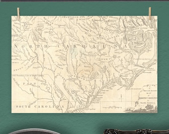 north carolina tobacco map Extra Large NC Tobacco Map