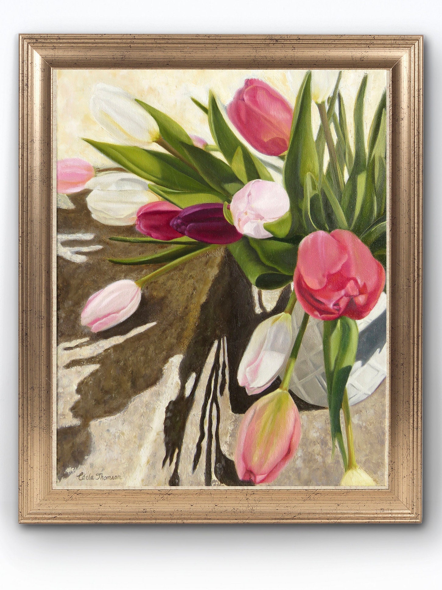 Happy Tulips Art Flowers Painting Original Artwork Floral Small Abstract Flowers Wall Art Decor Tulips Painting Happy Bouquet Tulips For You Happy Tulips Art Flowers Painting Original Artwork Floral Small Abstract Flowers Wall Art Decor Tulips Painting Happy Bouquet Tulips For You