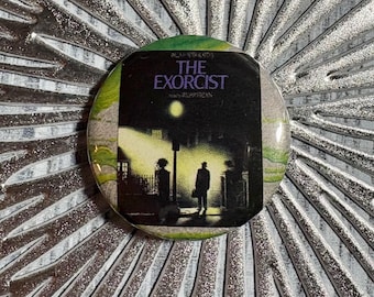 THE EXORCIST! 1.25” pin  #ooak #collage