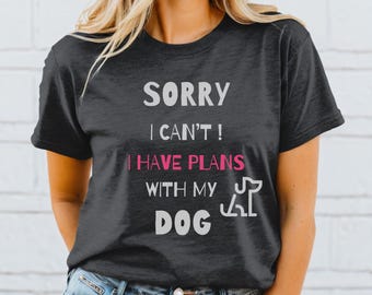 T-Shirt Dog Mom, Shirt for dog lovers, Gift for dog owners, T-Shirt dog motif, Shirt for mistress, Dog sayings, Gift Dog Mom
