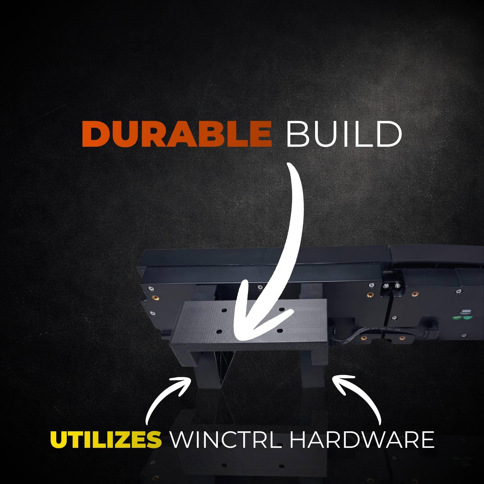 Wingctrl Mount Winctrl Under Desk Mount for Airbus Boeing Autopilot Panels, Flight Sim ...