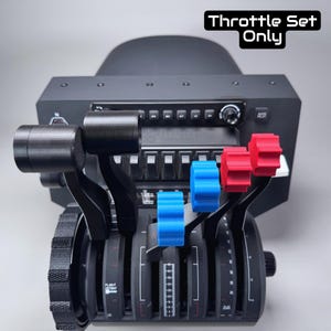 Honeycomb Twin Engine THROTTLE SET / Bravo Throttle Quadrant Baron G58 / Flight Simulation Accessory MSFS2020 MSFS2024 X-Plane