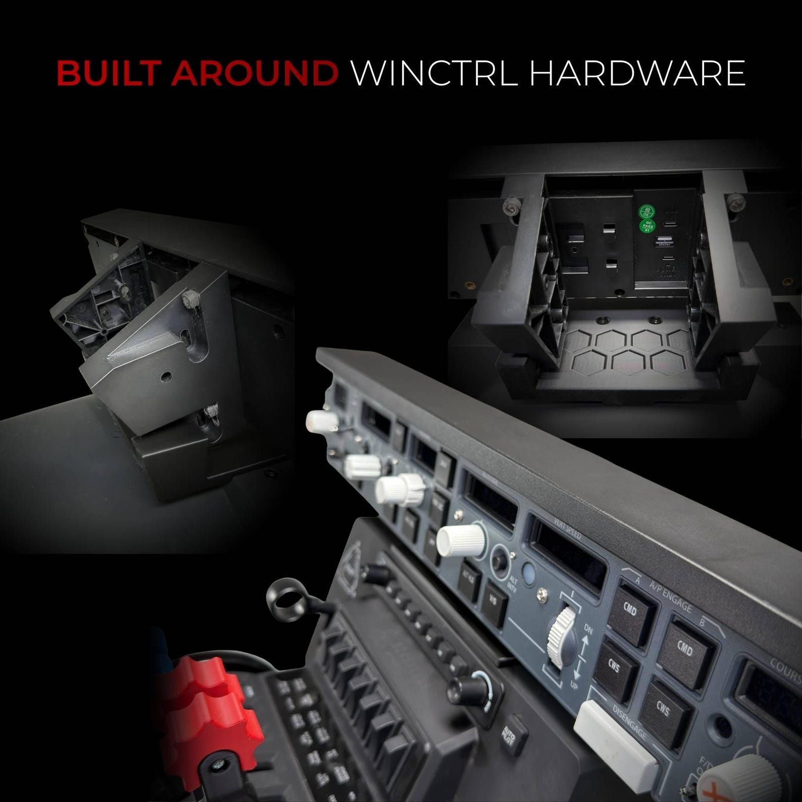 Wingctrl Mount Winctrl FCU Mount Honeycomb - Etsy