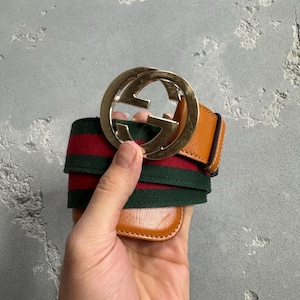 Gucci belt leather mens 114876•214351•85-34