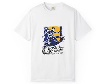Bosnia and Herzegovina Soccer T-Shirt - World Cup 2026 Fan Tee