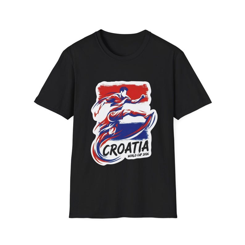 Croatia Soccer World Cup 2026 T-Shirt image 2