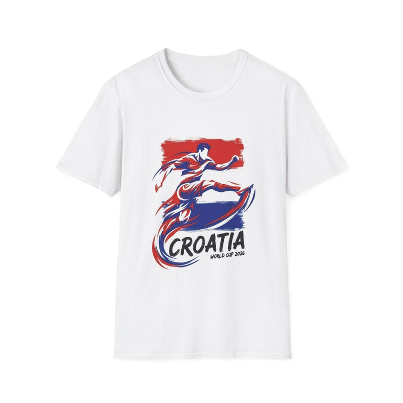 Croatia Soccer World Cup 2026 T-Shirt image 1