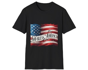 Camiseta Dios bendiga a América