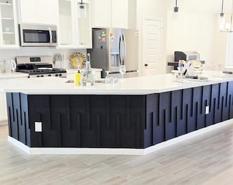Accent Wall Panels, Wall Trim, Wall Molding Package, Custom Wall Molding,  Pre-cut Factory Primed, Ready to install
